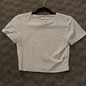 Contour cropped t-shirt